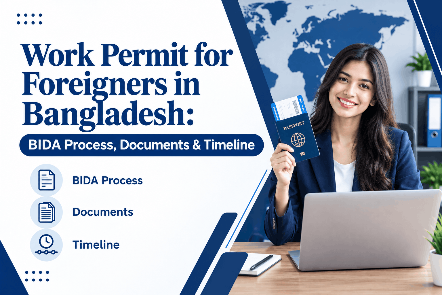 Work permit application process for foreigners in Bangladesh